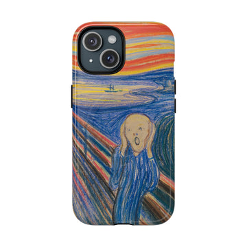 The Scream by Edvard Munch- Tough iPhone MagSafe® Case