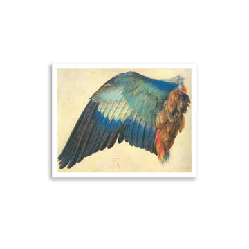Wing of Blue by Albrecht Dürer- Premium Poster