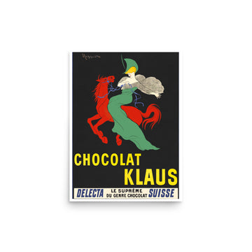 Chocolate Klaus- Premium Poster