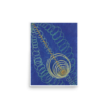 Primordial Chaos, No.16 by Hilma af Klint- Premium Poster