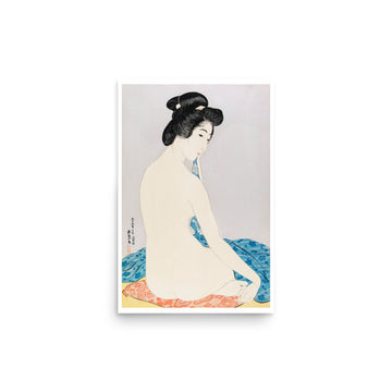 Woman After a Bath by Goyō Hashiguchi- Premium Poster