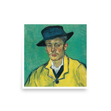 Portrait of Armand Roulin by Van Gogh- Premium Poster