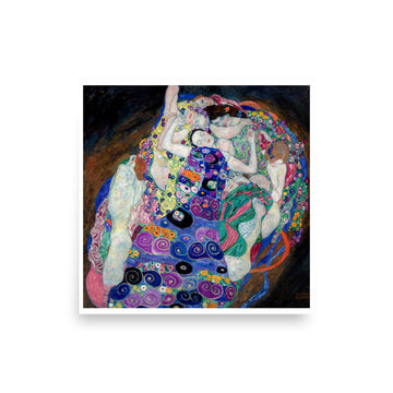 The Virgin 1913 by Klimt- Premium Poster