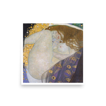 Danaë by Klimt- Premium Poster