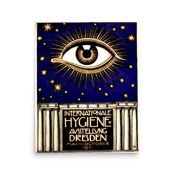 Hygiene Ausstellung- Vintage- Premium Poster