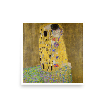 The Kiss by Klimt - Premium Poster