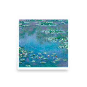 Water Lilies by Monet- Premium Poster