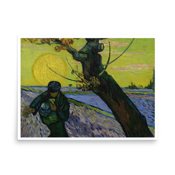 The Sower by Van Gogh- Premium Poster