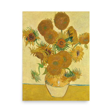 Sunflowers by Van Gogh- Premium Poster