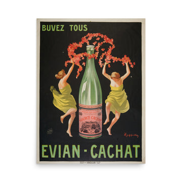 Evian Chachat- Vintage- Premium Poster
