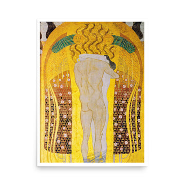 The Beethoven Frieze by Klimt- Premium Poster
