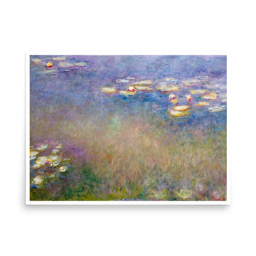 Water Lilies by Monet- Premium Poster