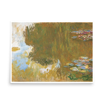 Water Lilies by Monet- Premium Poster