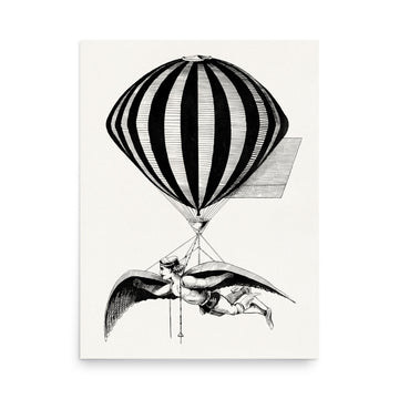 Aerialist 1870- Premium Poster