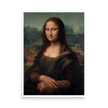 Mona Lisa by Da Vinci- Premium Poster