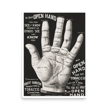 Open Hand- Premium Poster