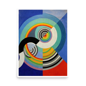 Rhythm No.3 by Robert Delaunay- Premium Poster