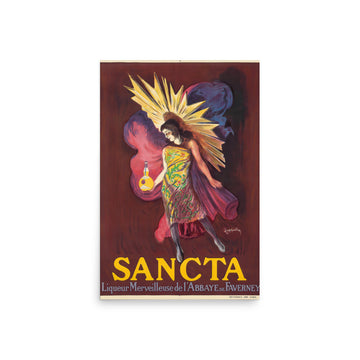 Sancta- Vintage- Premium Poster