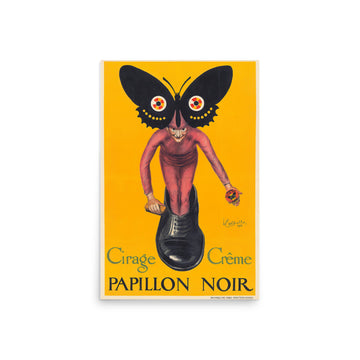 Papillion Noir- Vintage- Premium Poster