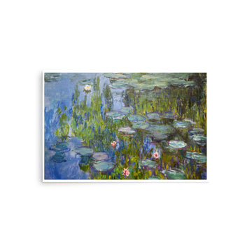Water Lilies by Monet- Premium Poster