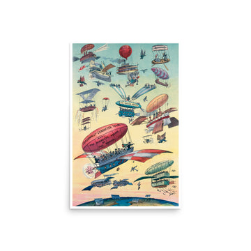 Openings of the Panama Canals by John. S Pughe - Premium Poster