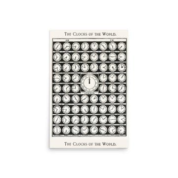 The Clocks of the World- Premium Poster
