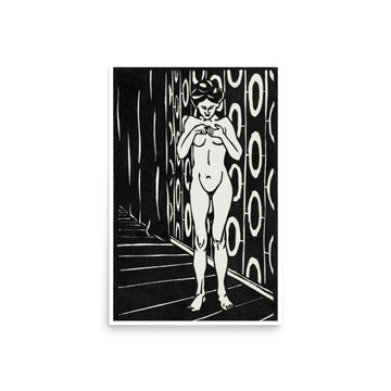 The Finger Game by Kirchner- Premium Poster