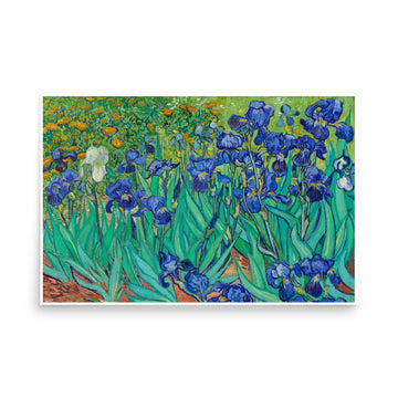 Irises by Van Gogh- Premium Poster