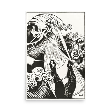 The Wave by Henri-Gustave Jossot- Premium Poster