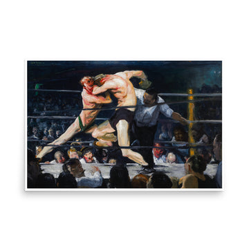 Stag at Sharkey by George Wesley Bellows- Premium Poster