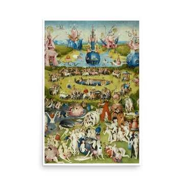 The Garden of Earthly Delights by Hieronymus Bosch- Premium Poster