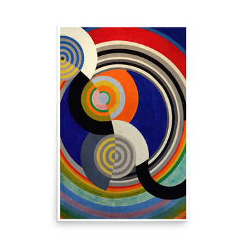 Rythme No.2 by Robert Delaunay- Premium Poster