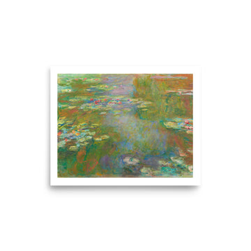 Water Lilly Pond by Monet- Premium Poster