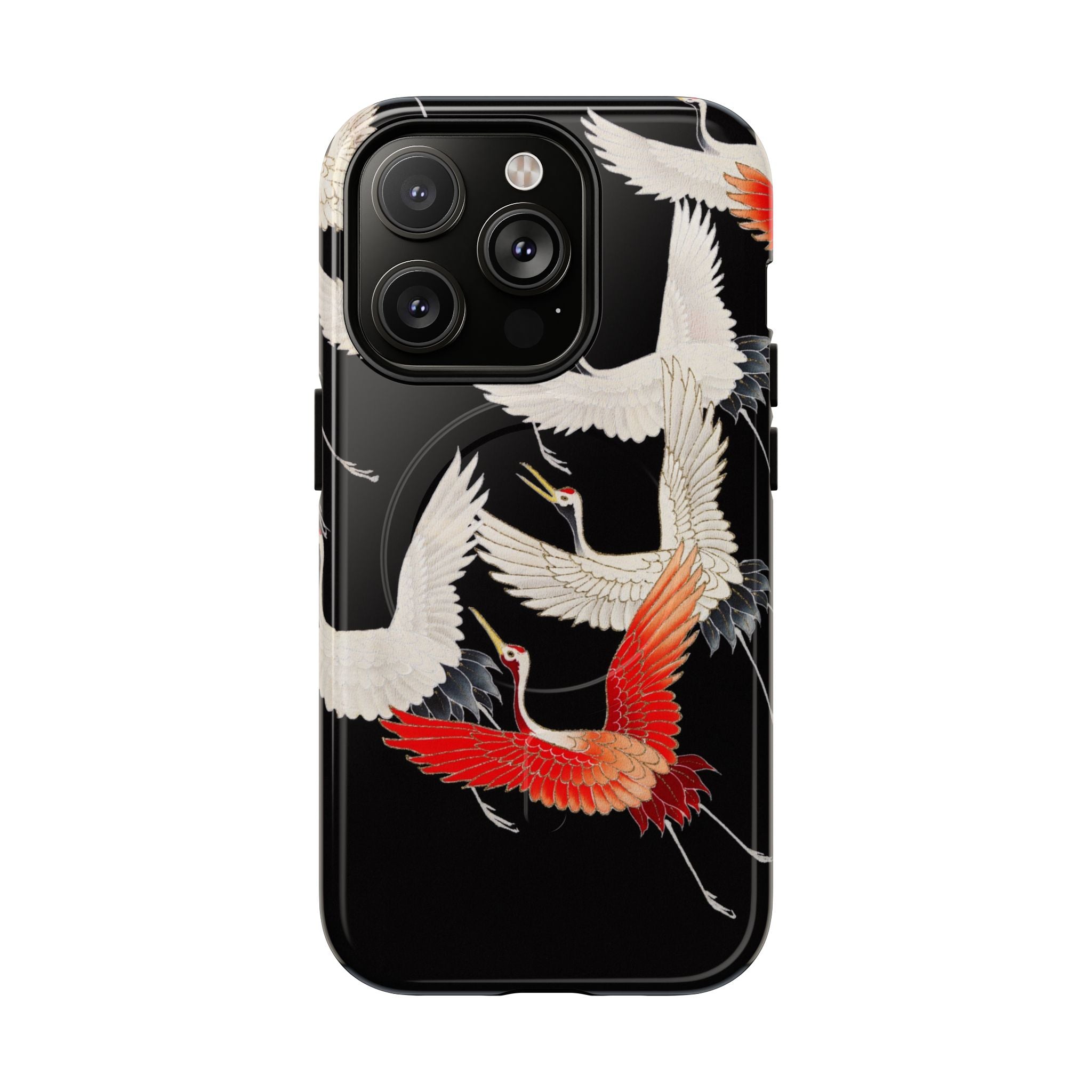 Furisode with a Myriad of Flying Cranes- Tough iPhone MagSafe® Case