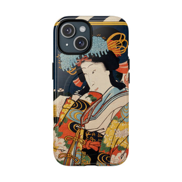 Portraits by Toyohara Kunichika- Tough iPhone MagSafe® Case