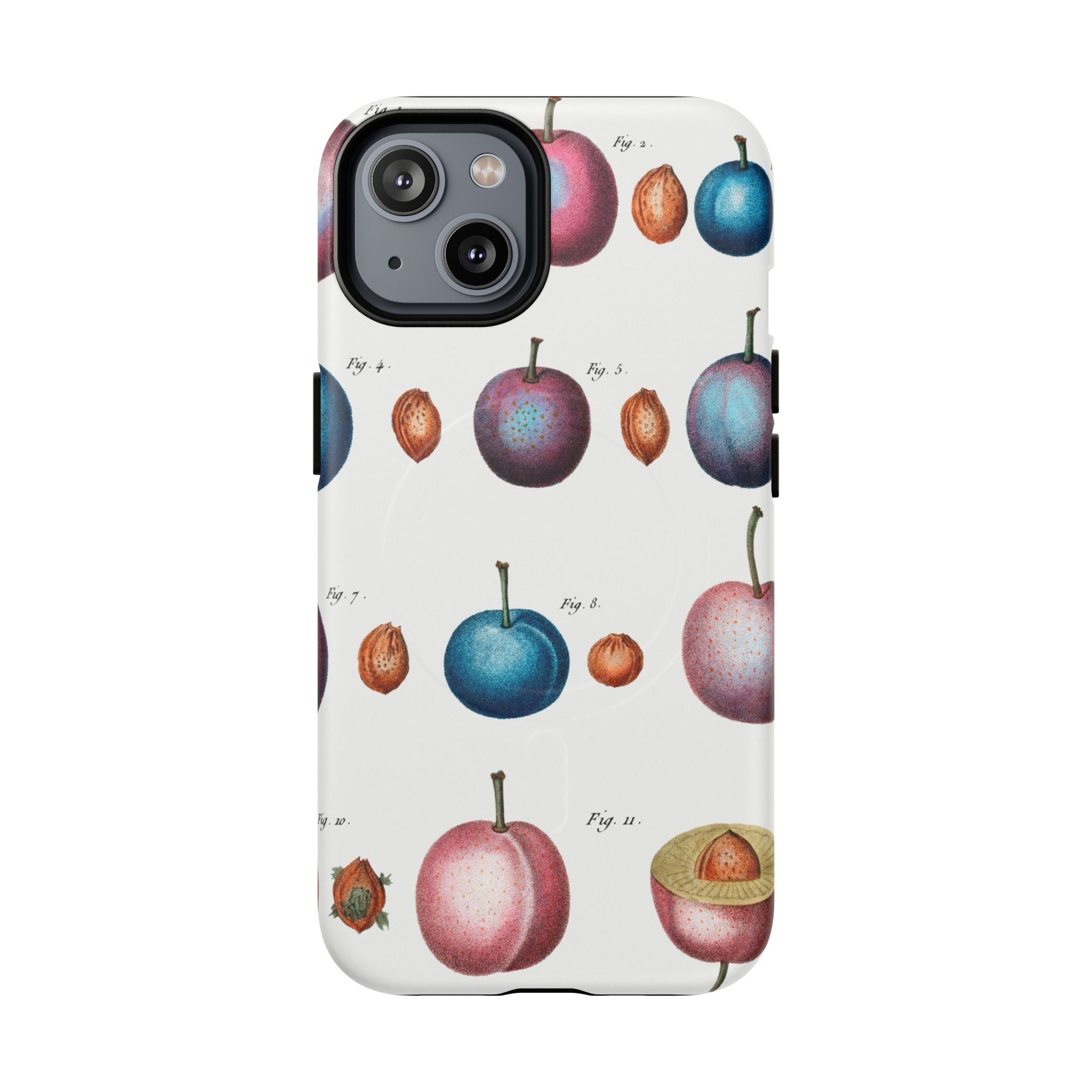 Prunus Domestica by Pierre Joseph Redoute- Tough iPhone MagSafe® Case
