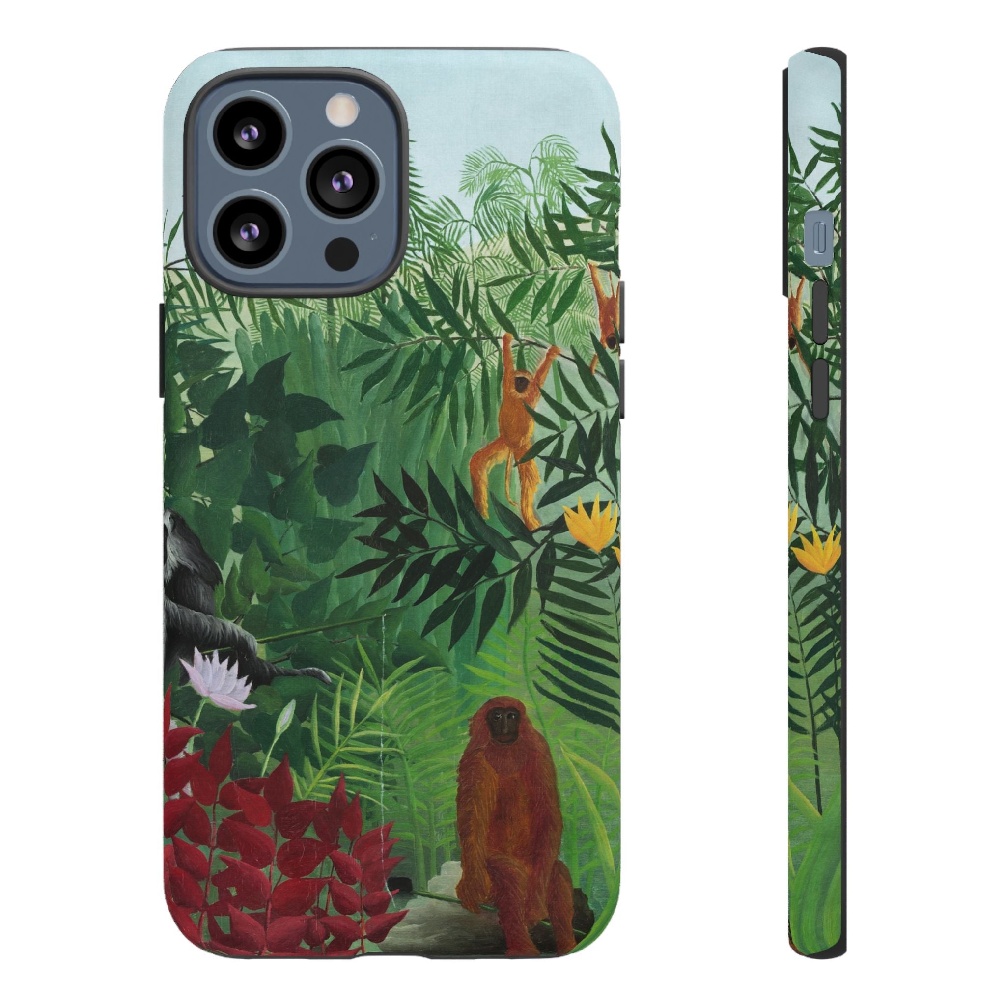 Tropical Forest with Monkeys by Henri Rousseau- Tough Case