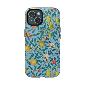 Four fruits pattern by William Morris- Tough iPhone MagSafe® Case