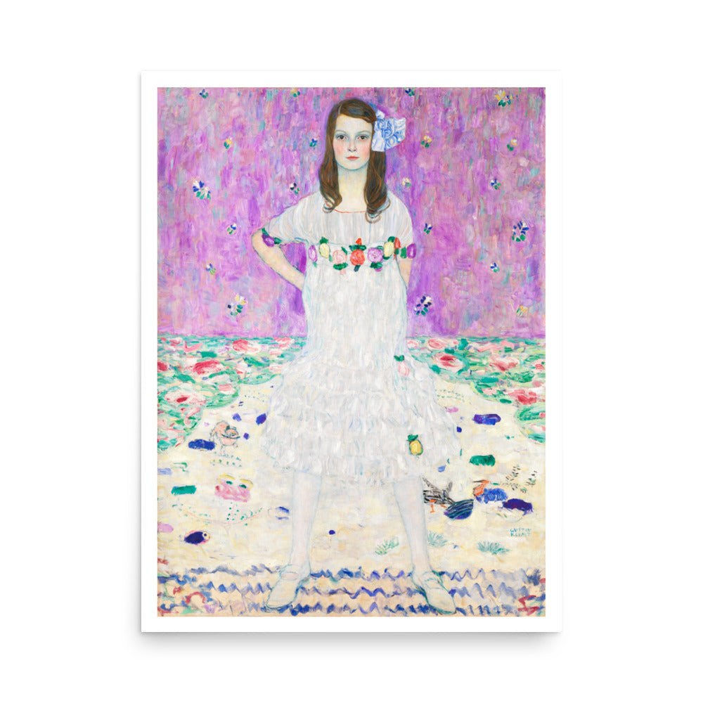Mäda Primavesi by Klimt- Premium Poster