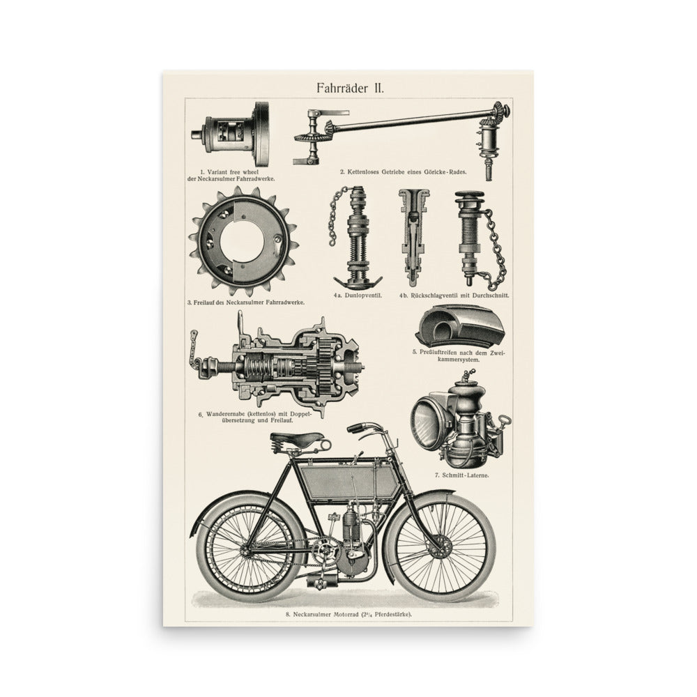 Bicycle- Premium Poster